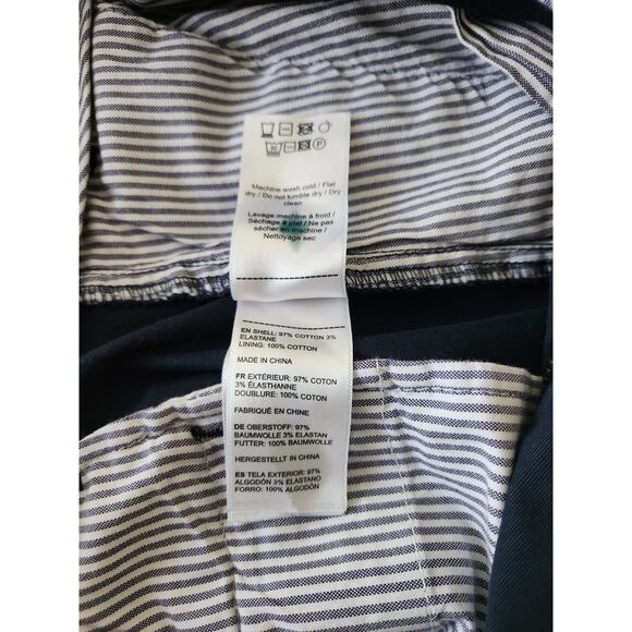 UNTUCKIT Classic Relaxed Fit Navy Blue W34 L30 Pants - Picture 10 of 11